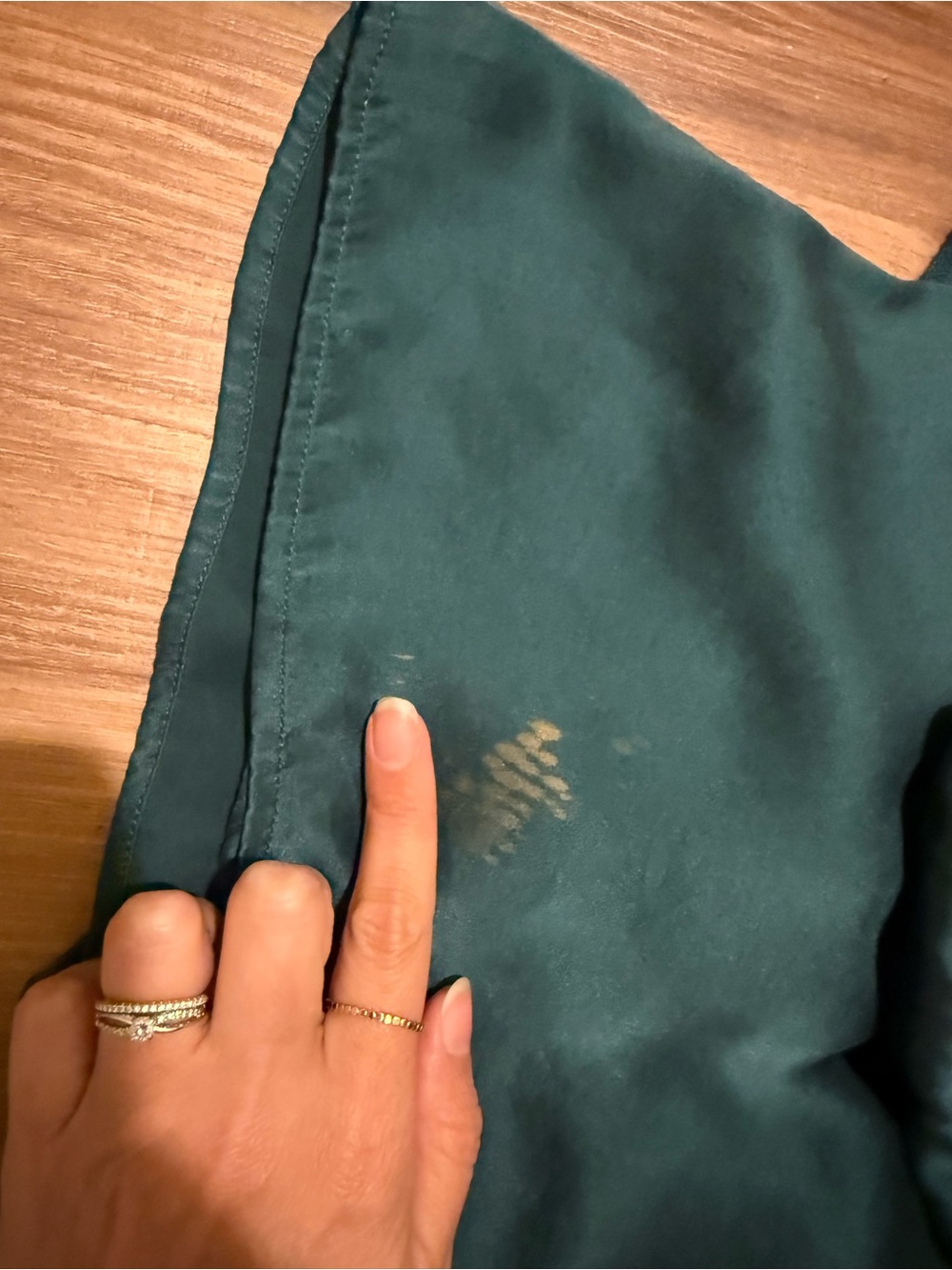 Reformation Teal Slip Dress - Picture 6 of 11